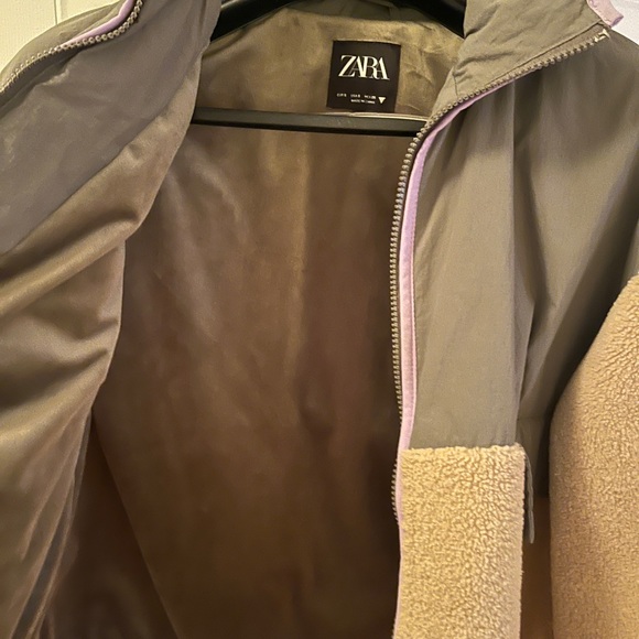 Zara teddy retro vintage jacket - Picture 2 of 3